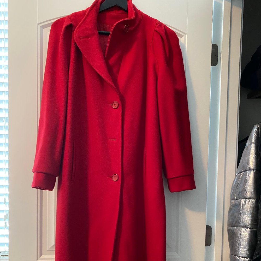 Vintage Red Coat